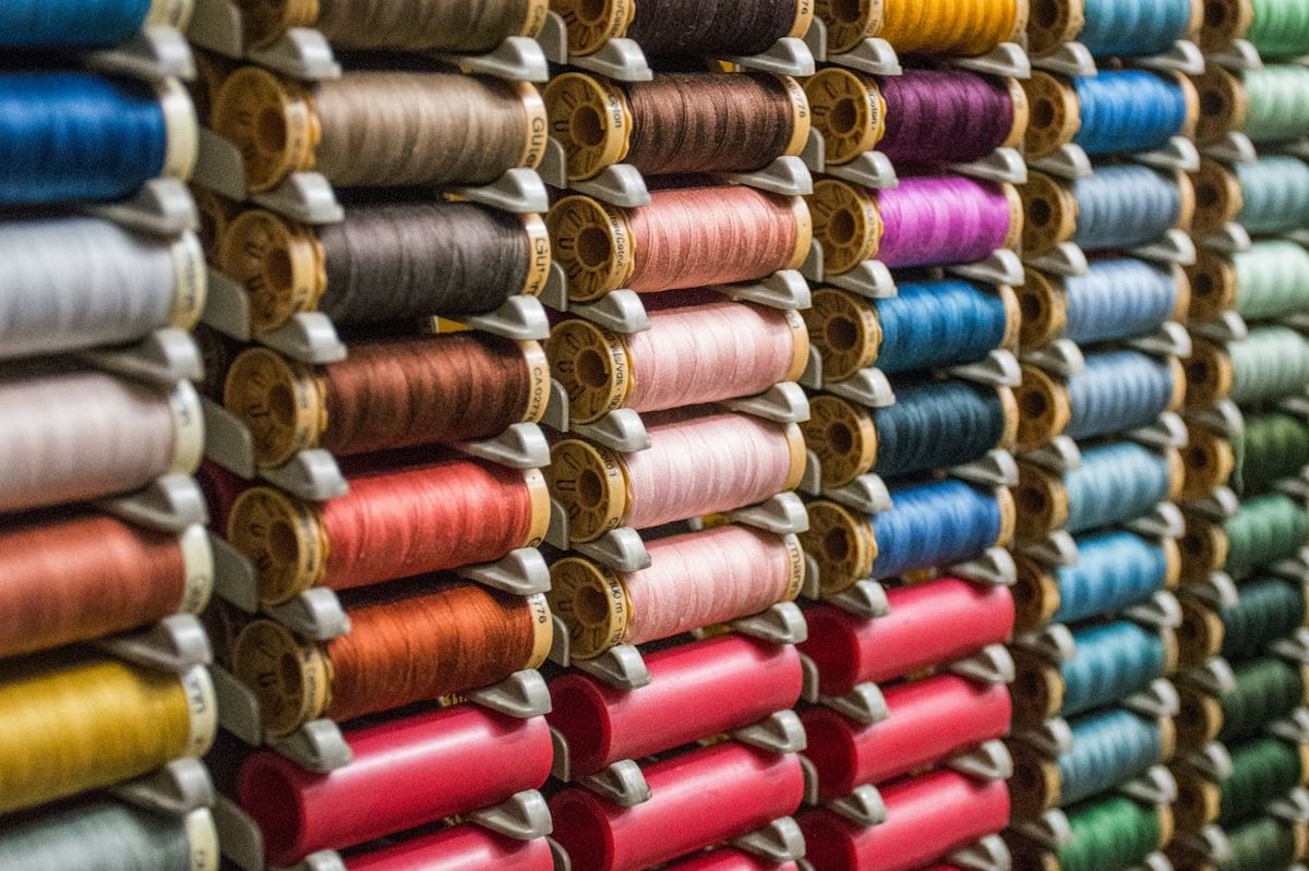 Thread store at the NTF factory